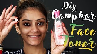 DIY Camphor Face Toner  Face Toner Tutorial Using Camphor  Face Toner For Glowing Skin  Foxy [upl. by Libbi]