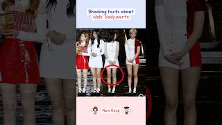 Shocking facts about idols body parts kpop shorts [upl. by Lionel220]