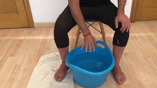 Esguince de tobillo Ttr Antiinflamatorio Agua con hielo Ivan Crespo Osteópata DO  Fisioterapeuta [upl. by Yrdua]