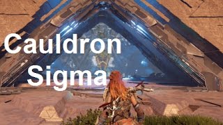 Horizon Zero Dawn  Cauldron SIGMA Walkthrough [upl. by Arimlede885]