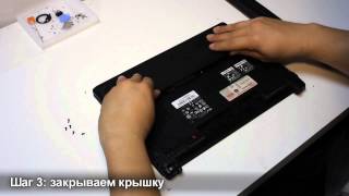 Замена ОЗУ на ноутбуке Acer Aspire 3820T  acerdoctorru [upl. by Blain]