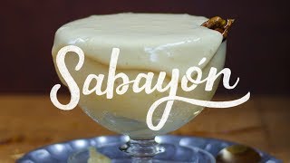 SABAYON Un postre para paladares refinados [upl. by Janith]