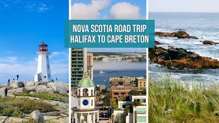 Nova Scotia Road Trip  10 Days from Halifax to Cape Breton and Back [upl. by Ellwood]