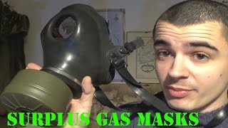 The Truth about Surplus Gas Masks [upl. by Mcdonald587]