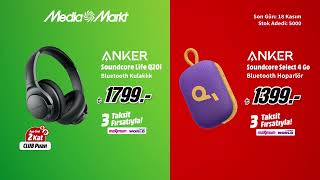 Şahane Kasım’ın Tam Zamanı  ANKER Bluetooth Kulaklık 1799 TL amp Bluetooth Hoparlör 1399 TL [upl. by Enisaj127]