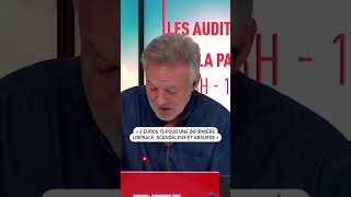 Eric Brunet  quot2 euros 75 pour une infirmière libérale cest scandaleux et absurde quot [upl. by Burnett927]