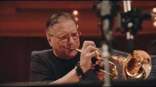 Arturo Sandoval Records Christmas Album at Notre Dame [upl. by Cynarra]