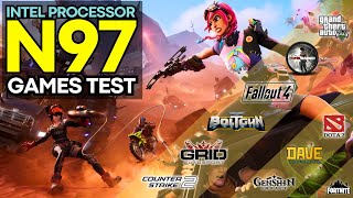 Intel Processor N97  Intel UHD Graphics 24EUs Alder LakeN  10 Games Gameplay Test [upl. by Bein380]