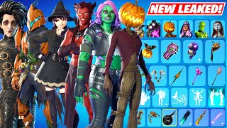 All NEW Leaked Fortnitemares v3140 Skins amp REWARDS Edward Scissorhands Mephisto Lexa Hexbringer [upl. by Conner]