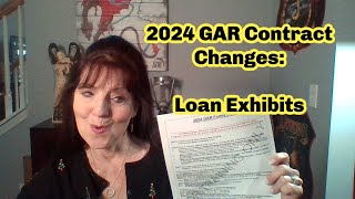 2024 GAR Contract Changes  Loan Exhibits newGARcontract [upl. by Naujak211]