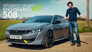 NEW Peugeot 508 SW Sport Engineered Review Their Most POWERFUL Road Car Ever  Carfection 4K [upl. by Ellita]