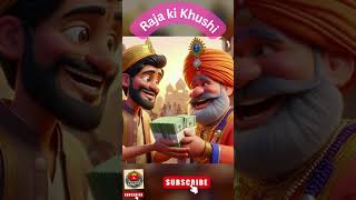 Raja ki Khushi shorts viralvideo kahani moralstories animation cartoon hindikahani [upl. by Meredith]