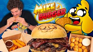 Probando TODO el MENÚ de MIKECRACK BURGER por PRIMERA VEZ 😱🍔 VLOG [upl. by Fidole]