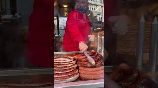 Discover The Magical Delicious Of Hottest Hot Dog Stand In Vienna City Center Austria 🇦🇹 [upl. by Nwavahs879]