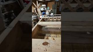 Finished sanding ready for paint youtubeshorts rodbox shorts diykayaktrailer [upl. by Gnaw]