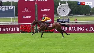 Flawless record intact as LOOK DE VEGA lands the French Derby [upl. by Mel]