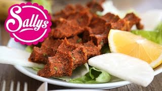 Cigköfte Rezept  türkische vegane Frikadellen  türkische Spezialität  Sally in der Türkei [upl. by Lletnohs344]