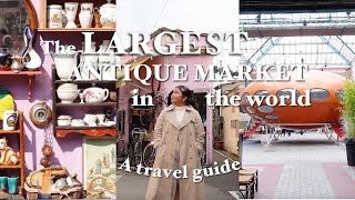 I visited SaintOuen Flea Market the largest antique market in the world  Paris Diaries Chapter 2 [upl. by Amerigo]