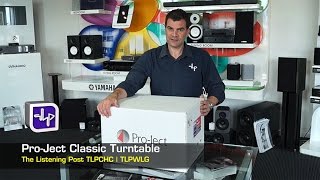 ProJect The Classic Turntable Unboxing  The Listening Post  TLPCHC TLPWLG [upl. by Assiren]