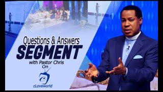 QUESTIONS AND ANSWERS SEGEMENT SEPTEMBER 2024 COMMUNION SERVICE  PASTOR CHRIS  MONTH OF CONQUERORS [upl. by Tarr]