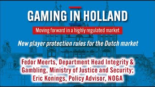 Gaming in Holland Conference 2024 New player protection rules for the Dutch market  Fedor Meerts [upl. by Endres]