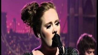 Adele  Chasing Pavements Live Debut on The Late Show with David Letterman [upl. by Nairim]