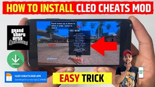 📥 Gta San Andreas Cleo Mod Download  How To Install Cleo Mods In Gta San Andreas Original Android [upl. by Tyra557]