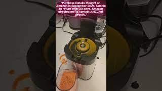 AMZCHEF Cold Press Juicer Leaking and Safety Risk Part 1 [upl. by Adnir584]