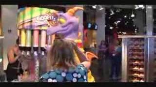 Life Size Figment Meet And Greet at Epcot [upl. by Nnednarb909]