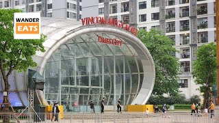 Walk VINCOM Mega Mall Times City the 2nd Largest Underground Mall in Vietnam [upl. by Jemy31]