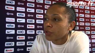 Eurobasket féminin Edwige LawsonWade avant France GrandeBretagne [upl. by Decca]