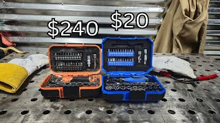 20 Kobalt Tool Kit vs 240 MAC Tool Kit [upl. by Anialam974]