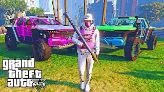 Transportando producto ilegales en mi auto todo terreno GTA online [upl. by Notsirb887]