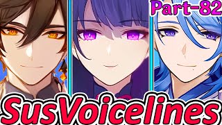 Some FunnyInterestingSad Voice lines  Genshin Impact  Part82  Raiden Kamisato Ayato Zhongli [upl. by Bradman628]