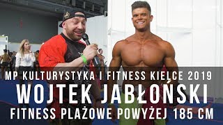 Mistrz Polski Fitness Plażowe Open  Wojciech Jabłoński  Fit weekend 2019  Hellgym [upl. by Nylra]