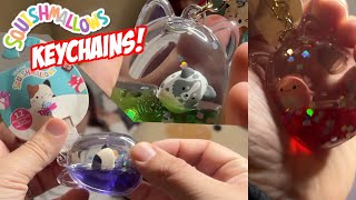 SQUISHMALLOW KEYCHAINS AND MYSTERY TOY DROPS HAUL [upl. by Stoddard892]