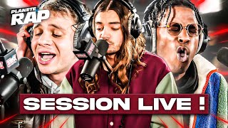 SESSION LIVE avec Lujipeka Georgio BEN plg amp Yamê  PlanèteRap [upl. by Pasadis751]