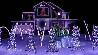 Trista Lights 2017 Christmas Light Show [upl. by Airamak]