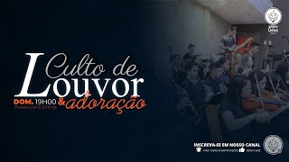 AO VIVO CULTO DE LOUVOR amp ADORAÇÃO  ONLINE [upl. by Mirna934]