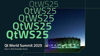 Save the Date  Qt World Summit 2025 [upl. by Llednew203]