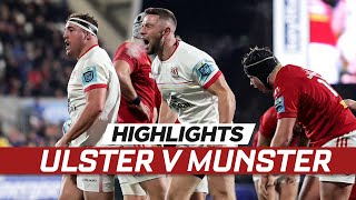 Extended highlights  Ulster v Munster [upl. by Eloken]