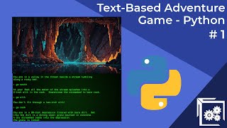 TextBased Adventure Game in Python  Ep 1  Introduction and Database Creation [upl. by Vesta]