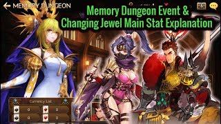 Seven Knights Memory Dungeon amp How To Change Jewel Main Status [upl. by Garrett]