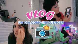 Un dia de TRABAJO en mi vida COMO INFLUENCER [upl. by Aihppa29]