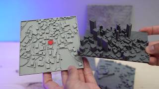 How to 3D Print your own Cityscapes and Terrains FREE Method [upl. by Nivag]