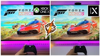 Forza Horizon 5 Xbox One X Vs Series X [upl. by Reehsab]