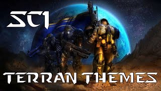 StarCraft 1 Terran Theme Compilation  StarCraft  StarCraft Brood War OST [upl. by Dilks467]