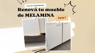 Cómo reparar muebles de melamina  Parte 1 [upl. by Preuss]