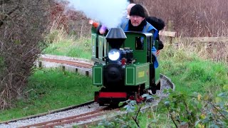 Royden Park Miniature Railway  Santa Specials 2023 [upl. by Gall]