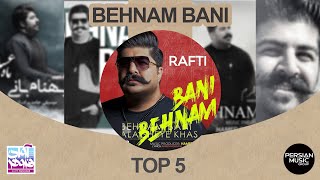 Behnam Bani  Top 5 Songs I Vol 2  پنج تا از بهترین آهنگ های بهنام بانی [upl. by Ysirhc72]